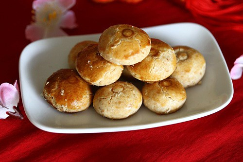 Chinese New Year Cookie Recipe
 Peanut Cookies Buttery and Crumbly Recipe Rasa Malaysia
