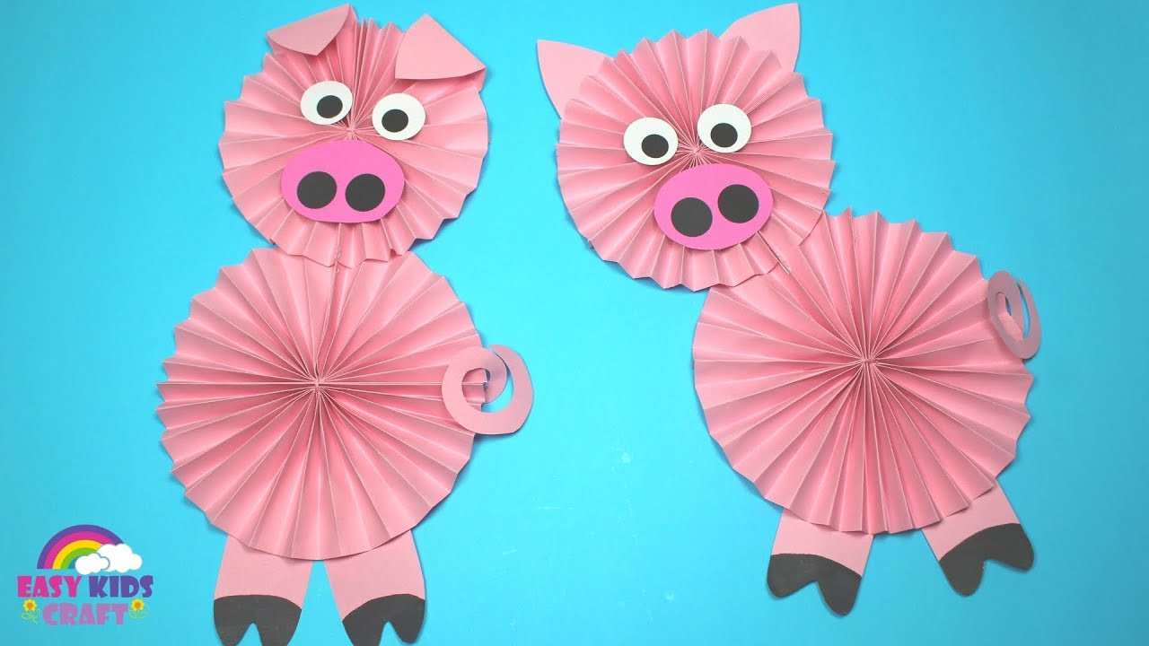 Chinese New Year Crafts Pig
 How to Make a Paper Pig