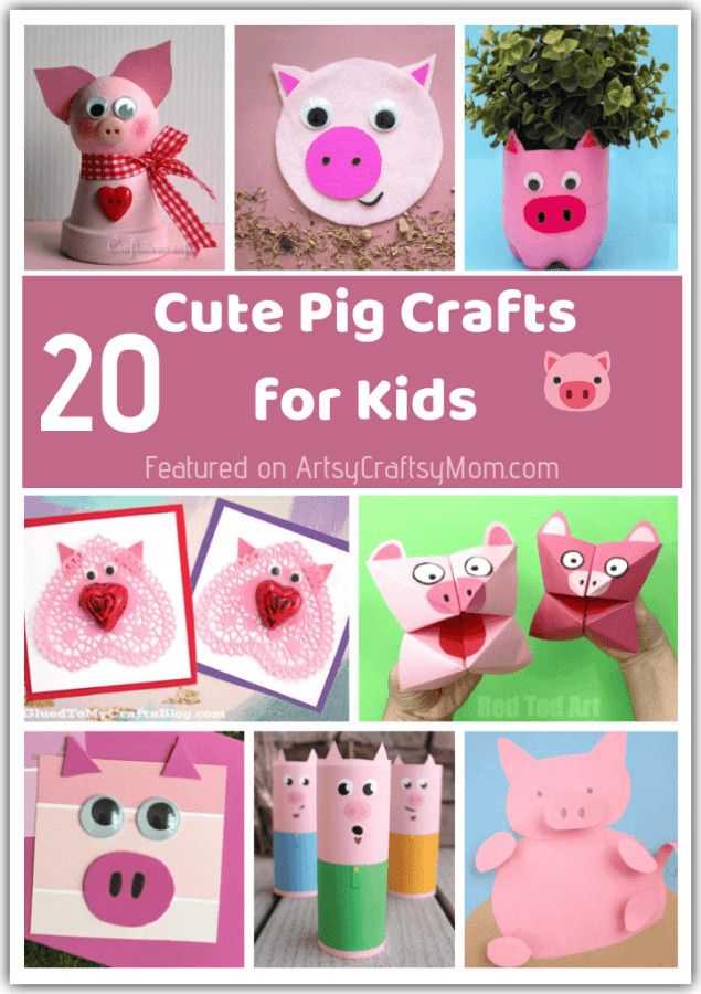 Chinese New Year Crafts Pig
 The Best 60 Chinese New Year Crafts and activities for