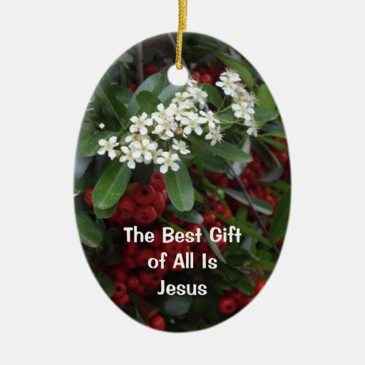 Christian Christmas Gifts
 Christian Christmas Ornament The Best Gift