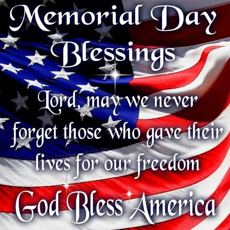 Christian Memorial Day Quotes
 Memorial Day Blessings God Bless America s