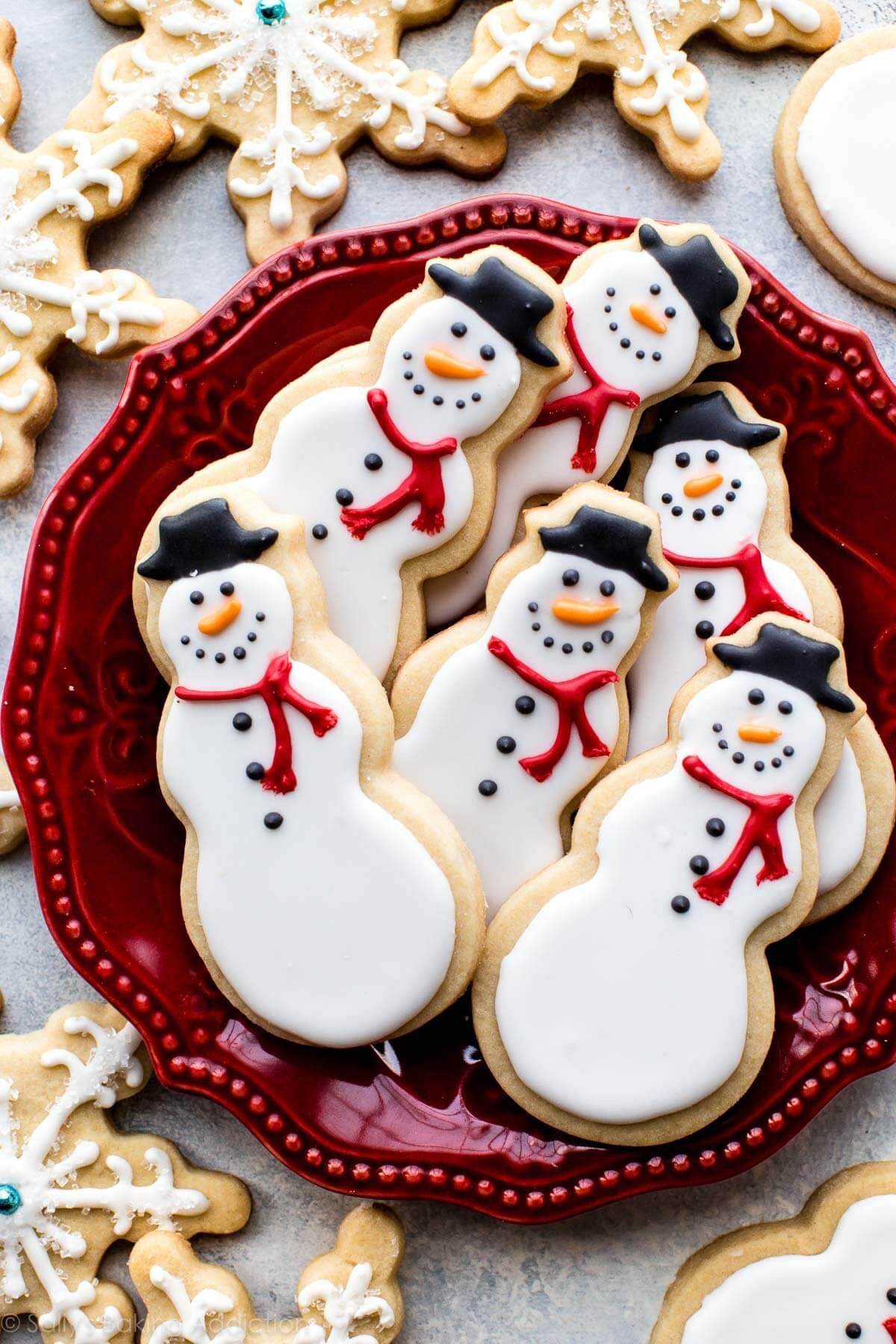 Christmas Cookie Frosting Recipe
 Snowman Sugar Cookies