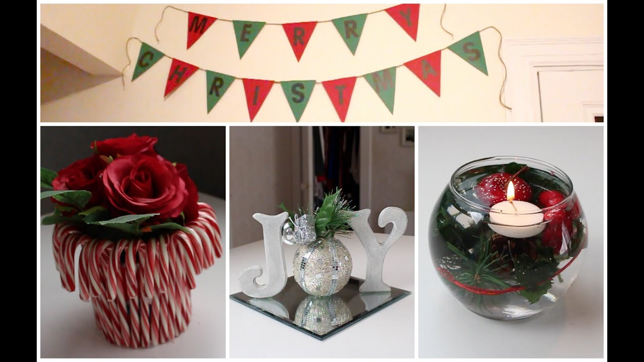 Christmas Decorating Ideas Diy
 DIY Holiday Room Decor Ideas & Christmas Decorations