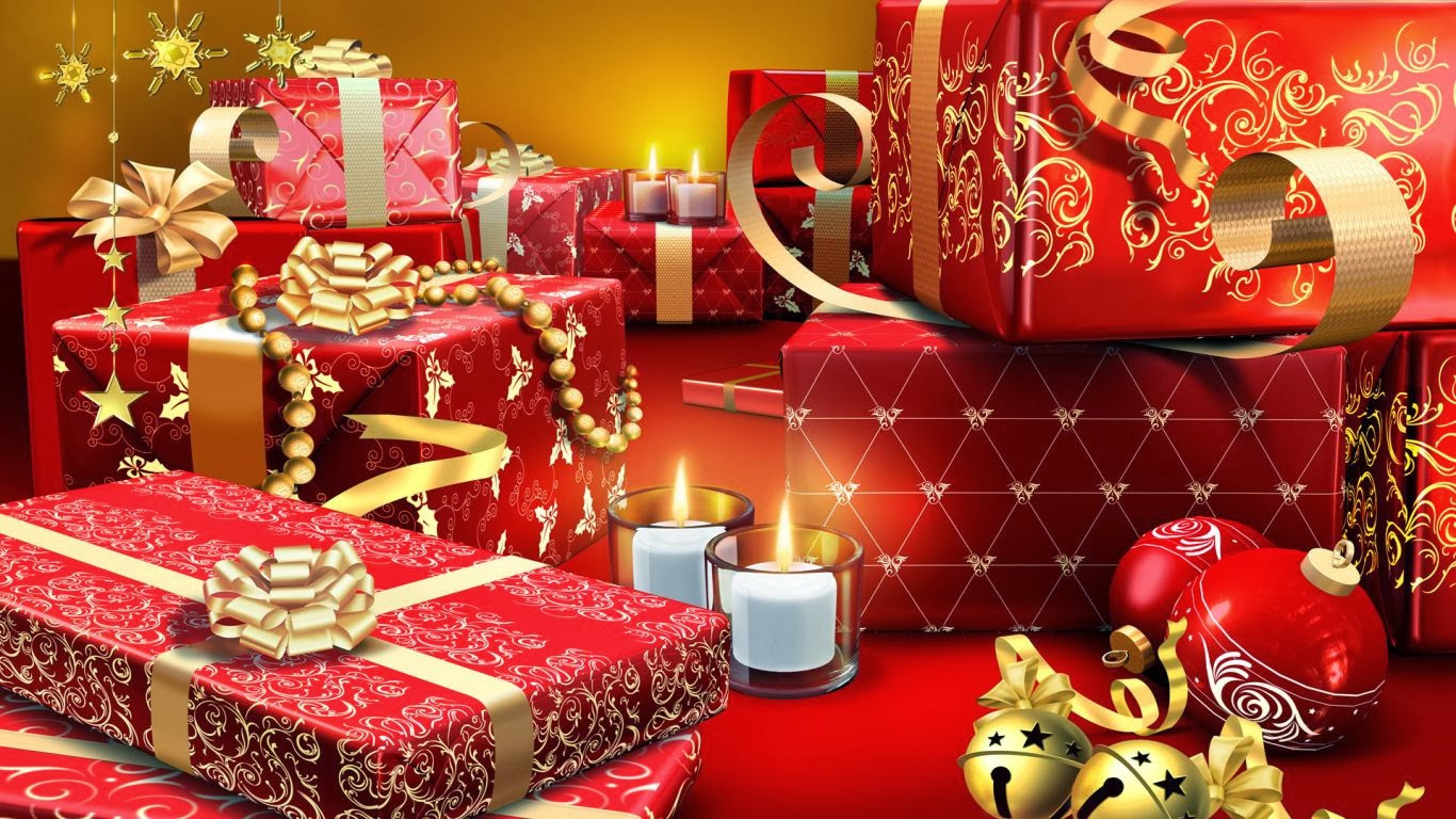 Christmas Gift Background
 picture collection Christmas Gifts Desktop Background