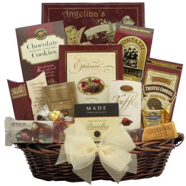 Christmas Gift Baskets Free Shipping
 Shop Peace and Prosperity Medium Chocolate Holiday