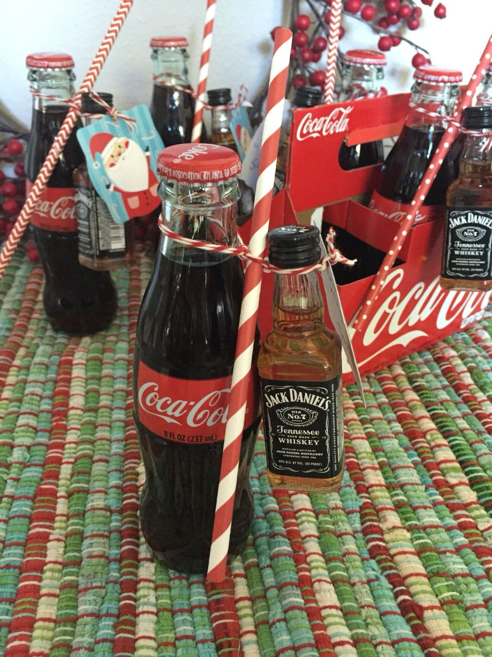 Christmas Gift For Coworkers
 Jack Daniel s and Coke Christmas t under $4 00 Great