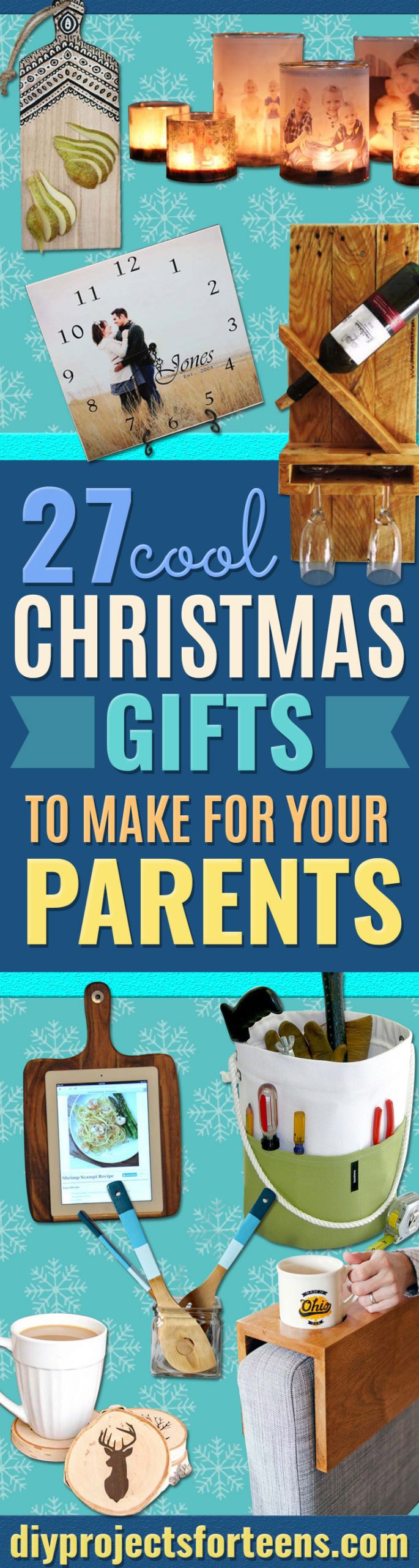 Christmas Gift Ideas For Parents
 Cool Christmas Gifts To Make For Your Parents