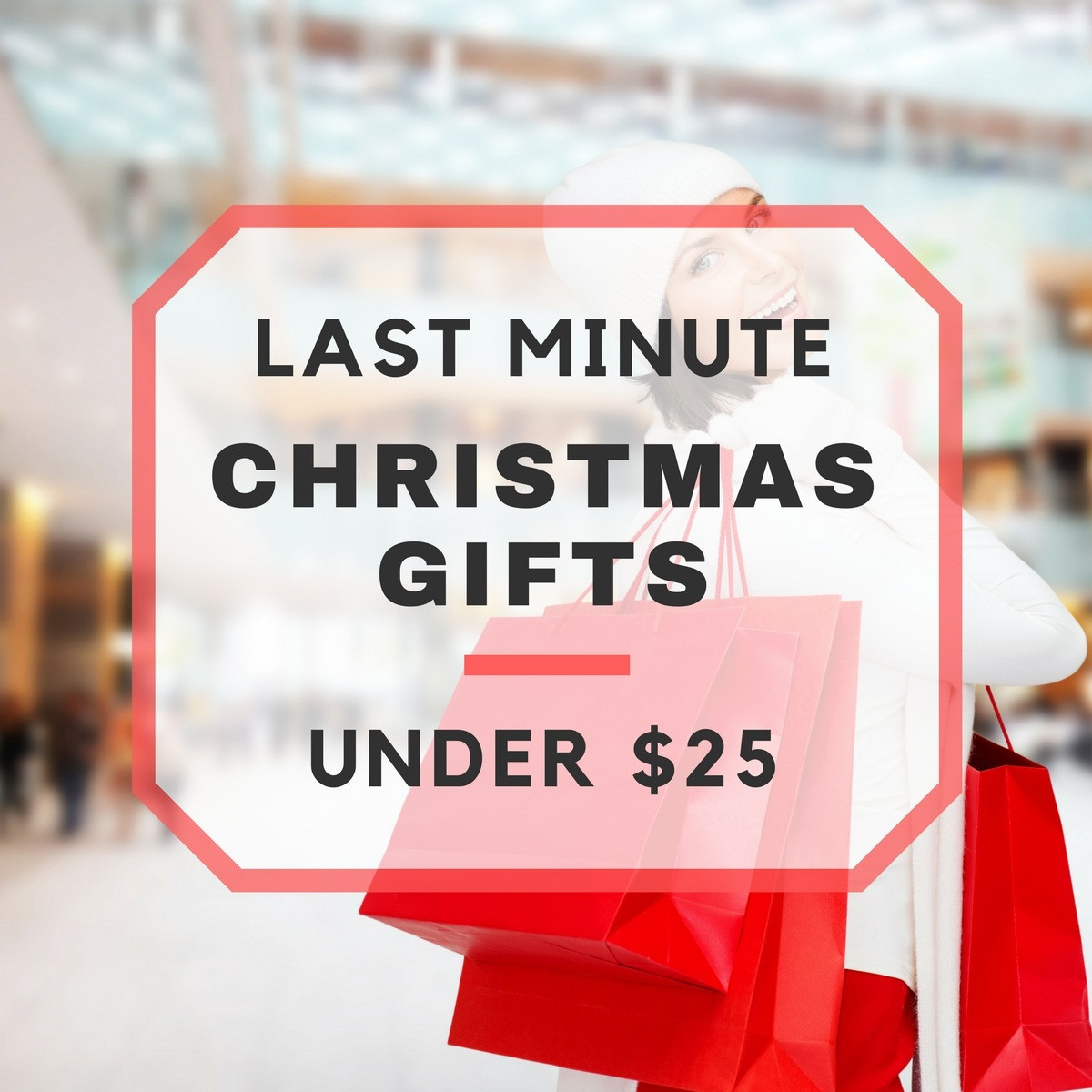 Christmas Gift Under $25
 Last Minute Christmas Gifts Under $25