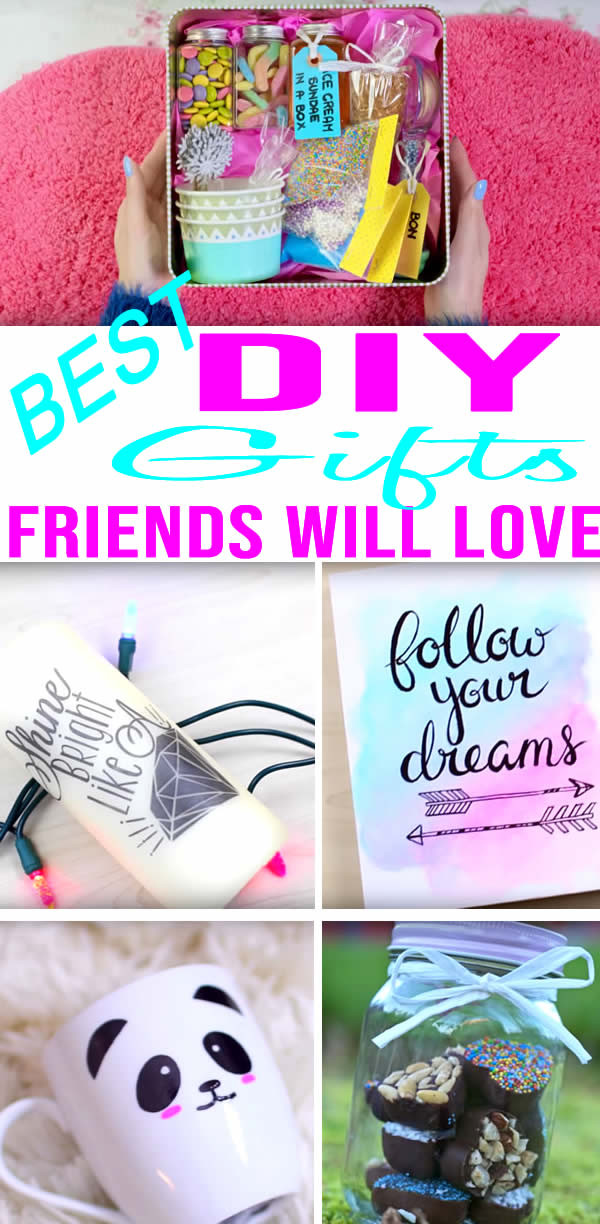 Christmas Gifts For Best Friend
 BEST DIY Gifts For Friends EASY & CHEAP Gift Ideas To