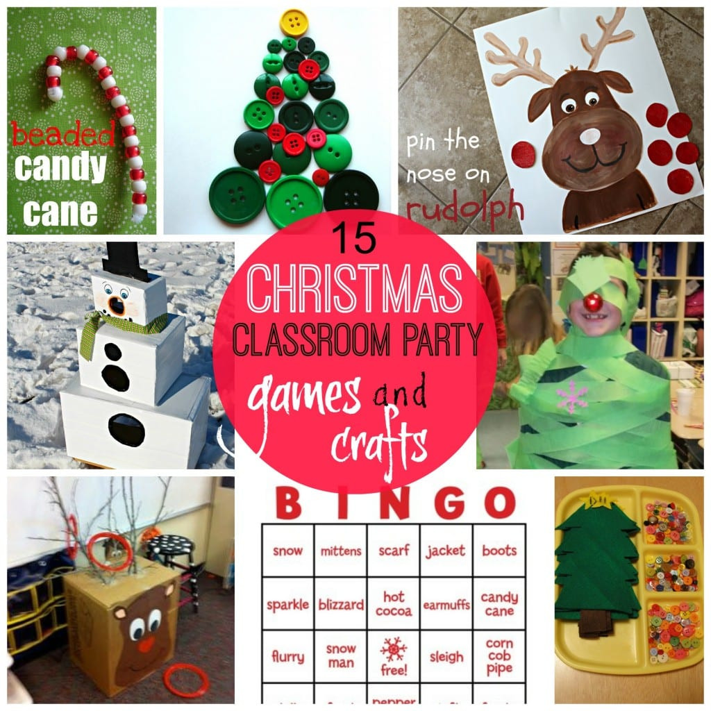 Christmas Party Crafts
 games for christmas classroom parties A girl and a glue gun