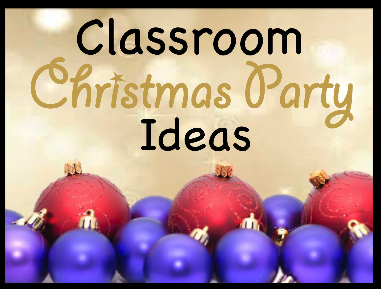 Christmas Party Crafts
 Your Teacher s Aide Christmas Party Ideas Crafts