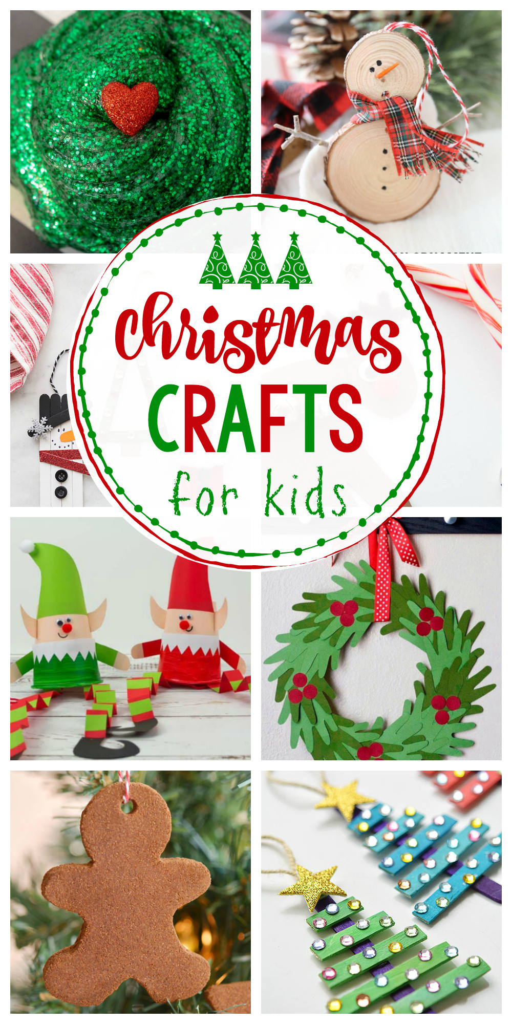 Christmas Party Crafts
 25 Easy Christmas Crafts for Kids Crazy Little Projects