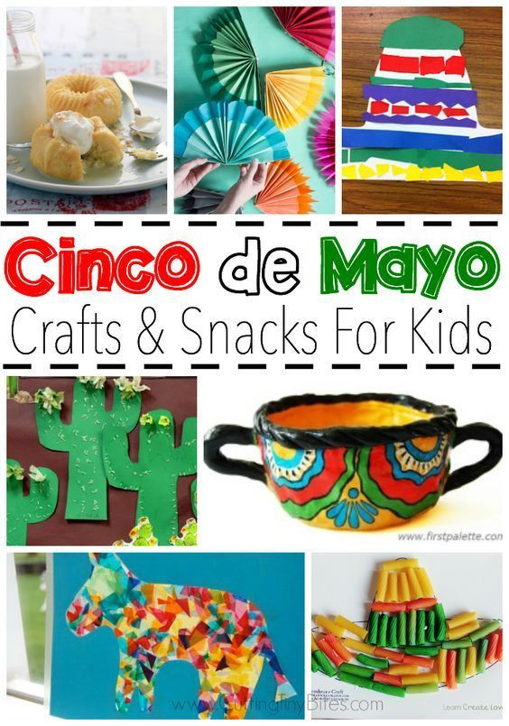 Cinco De Mayo Kid Craft Ideas
 Cinco de Mayo Crafts and Snacks for Kids