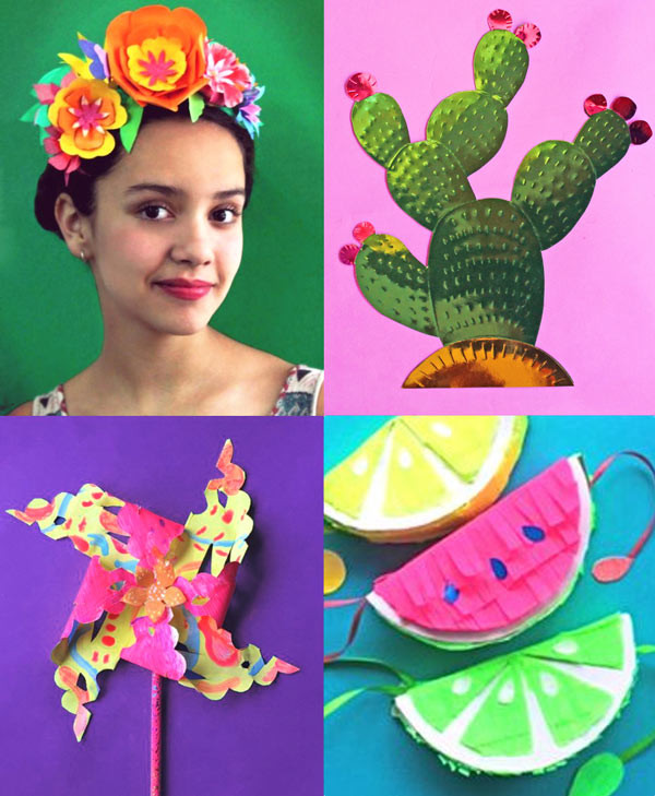Cinco De Mayo Kid Craft Ideas
 Printable Kids activity 5 crafts for Cinco de Mayo