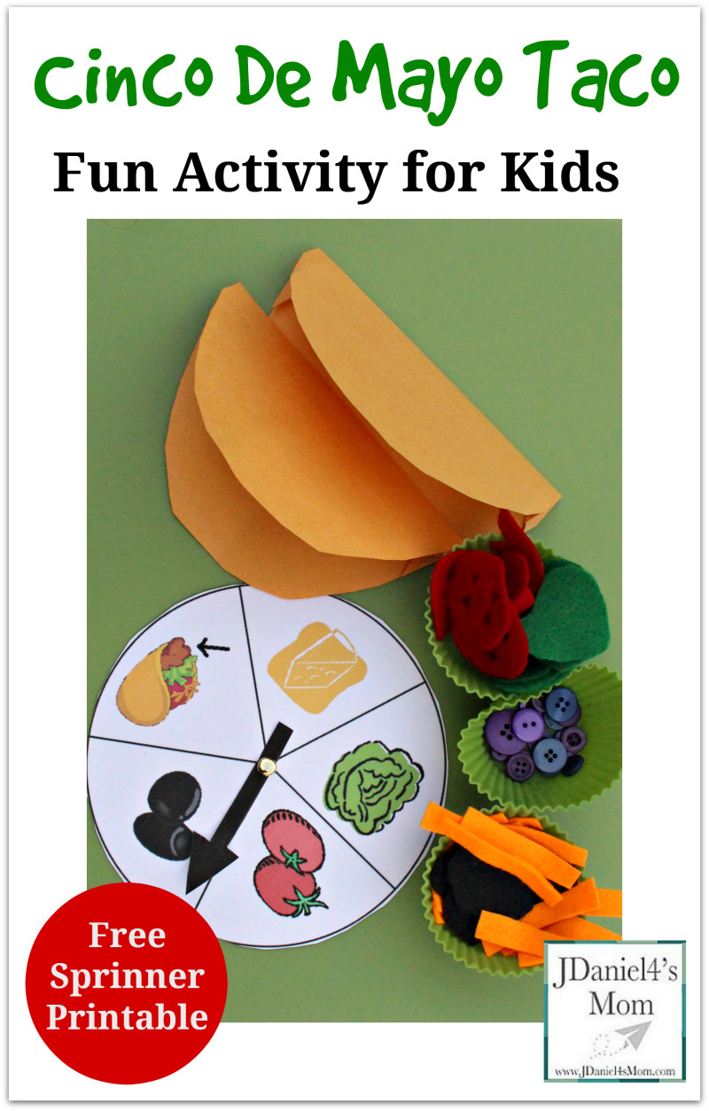 Cinco De Mayo Preschool Crafts
 Cinco De Mayo Taco Fun Game for Kids