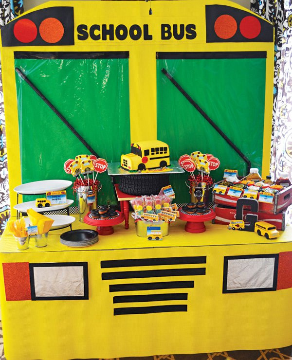 College Summer Party Themes
 Creative & Playful Wheels on the Bus Birthday Party