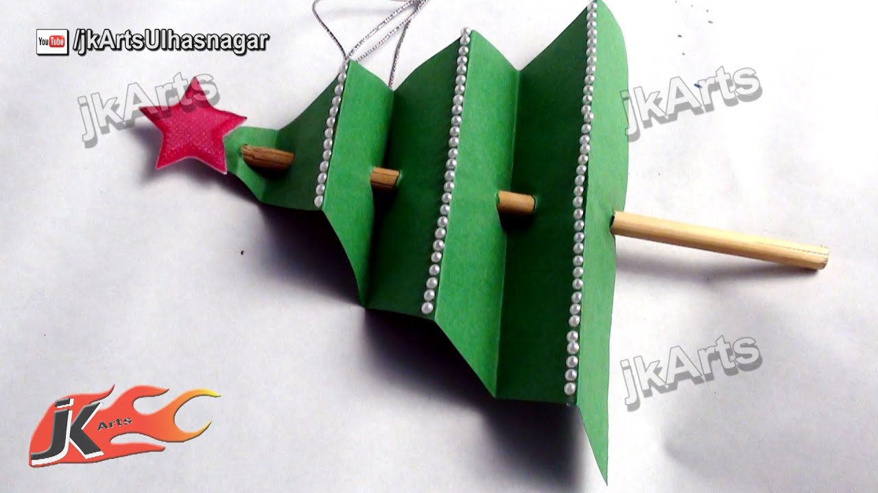Craft Ideas For Christmas
 How to make Paper Christmas Tree