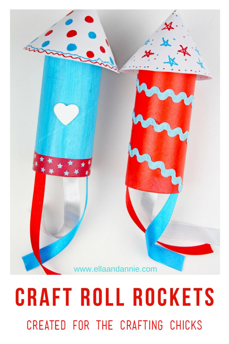Crafts For Memorial Day
 Memorial Day Craft Roll Rockets The Crafting Chicks