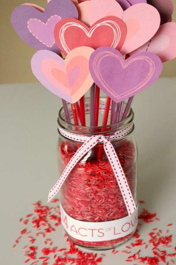 Crafts For Valentines Day
 50 Creative Valentine Day Crafts for Kids