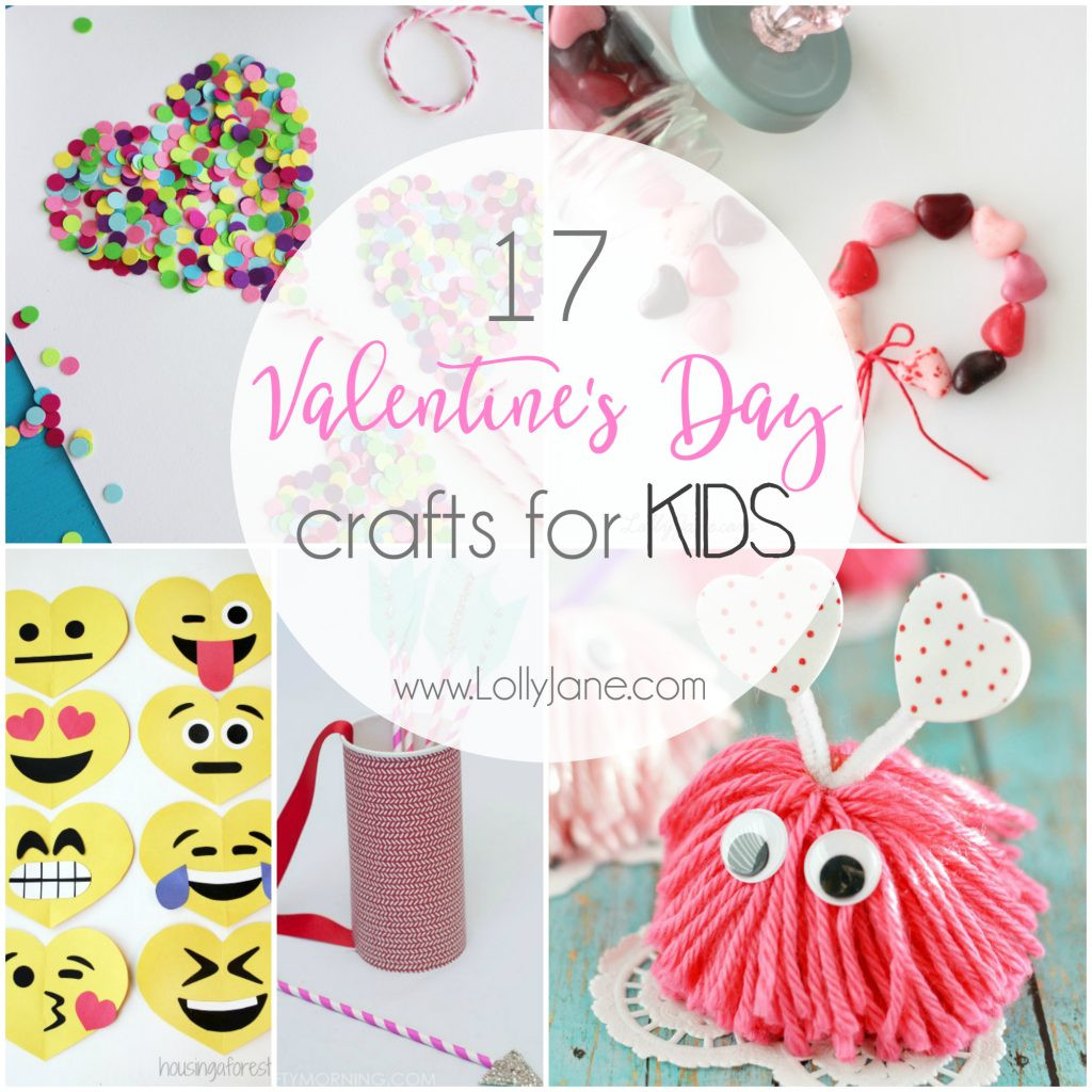 Crafts For Valentines Day
 17 Valentine s Day Crafts for Kids Lolly Jane