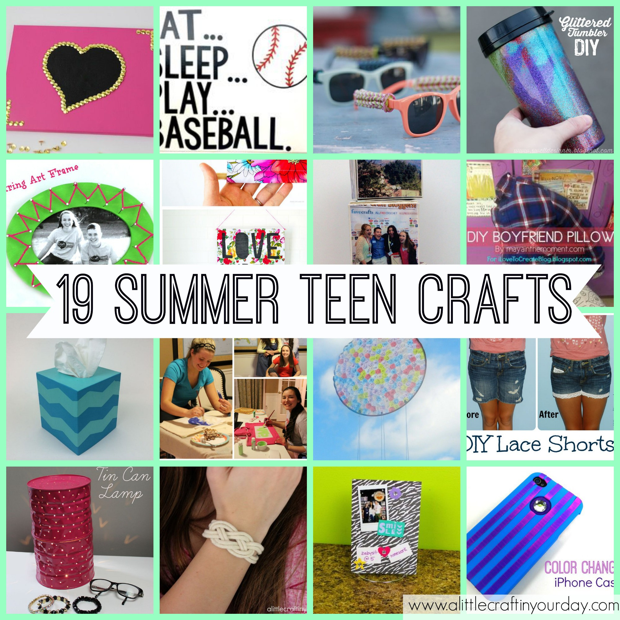 Crafts To Do In The Summer
 19 Teen Crafts for Summer A Little Craft In Your Day