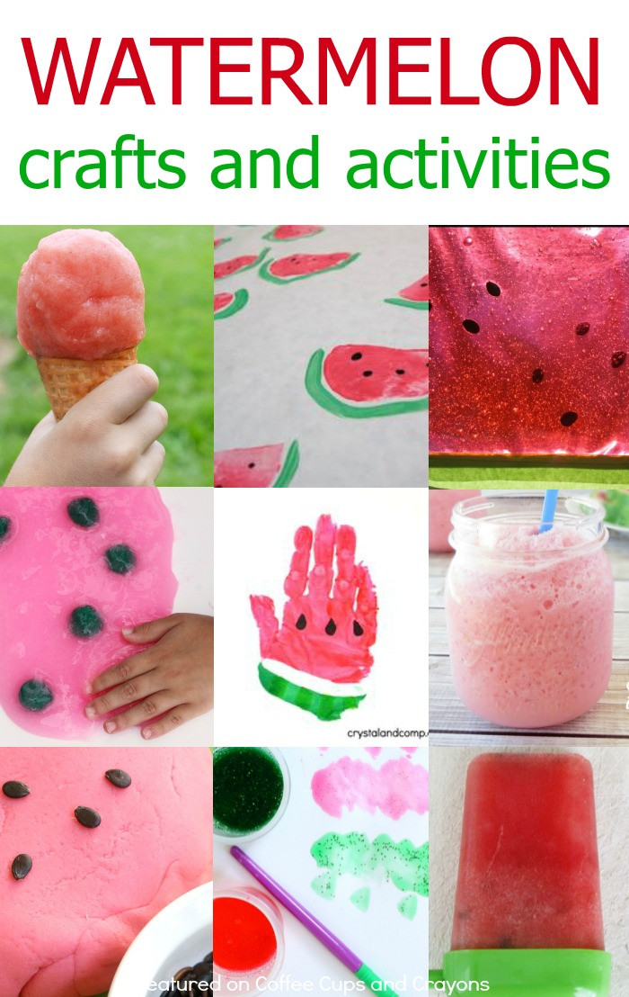 Crafts To Do In The Summer
 Fun Watermelon Activities