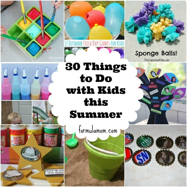 Crafts To Do In The Summer
 30 Things to Do With Kids This Summer