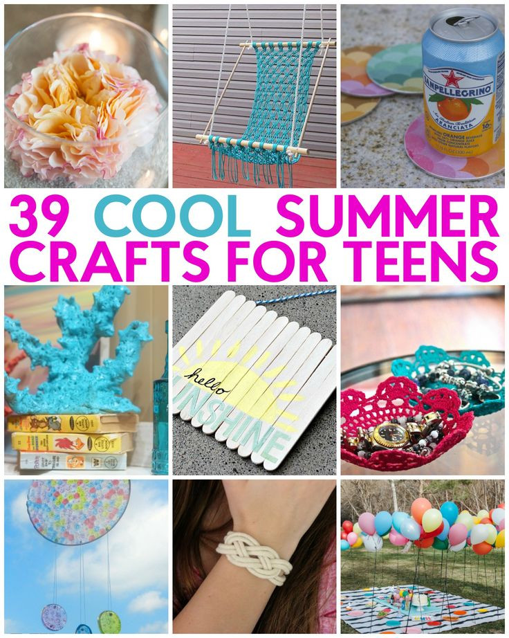 Crafts To Do In The Summer
 39 Great Teen Summer Crafts