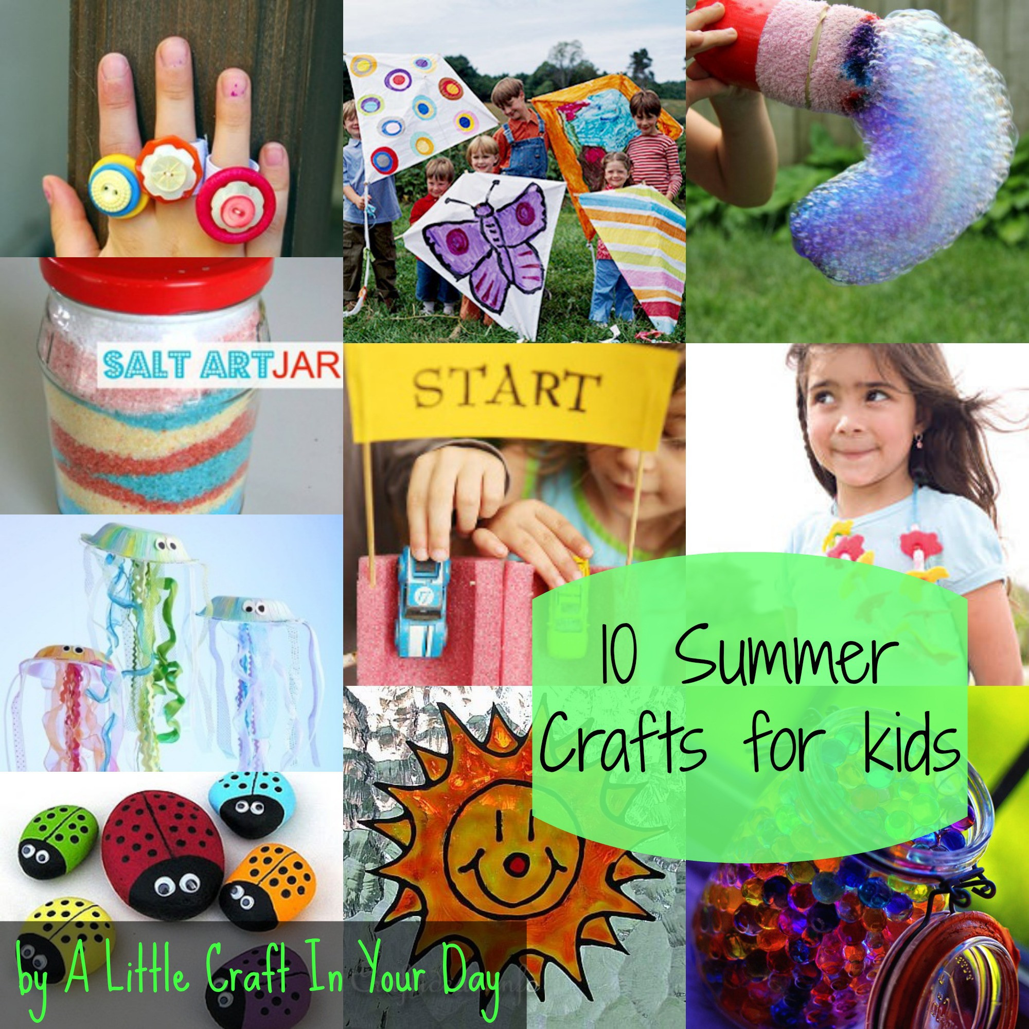 Crafts To Do In The Summer
 20 Summer Kid Crafts A Little Craft In Your DayA Little