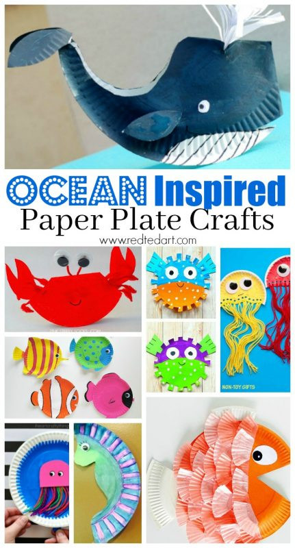 Crafts To Do In The Summer
 Paper Plate Crafts Red Ted Art