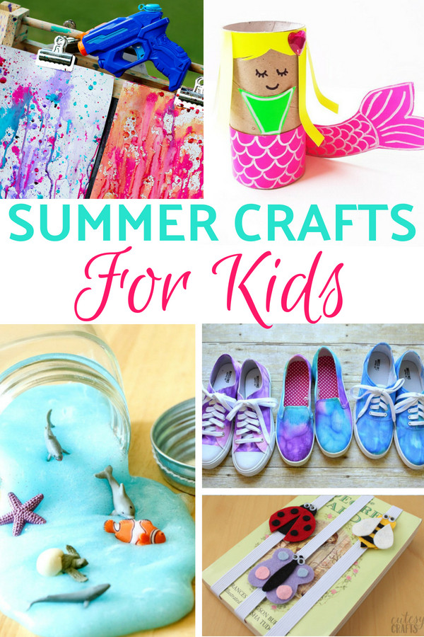 Crafts To Do In The Summer
 Kids Summer Crafts To Pass The Time and Have A Blast