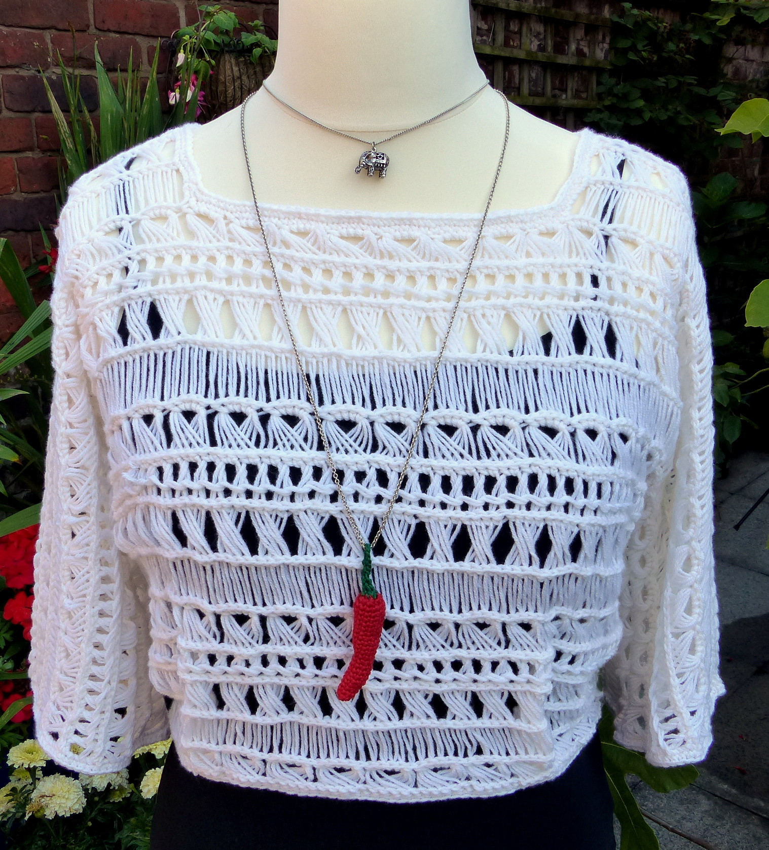 Crocheting Ideas For Summer
 Indian Summer Lace Top