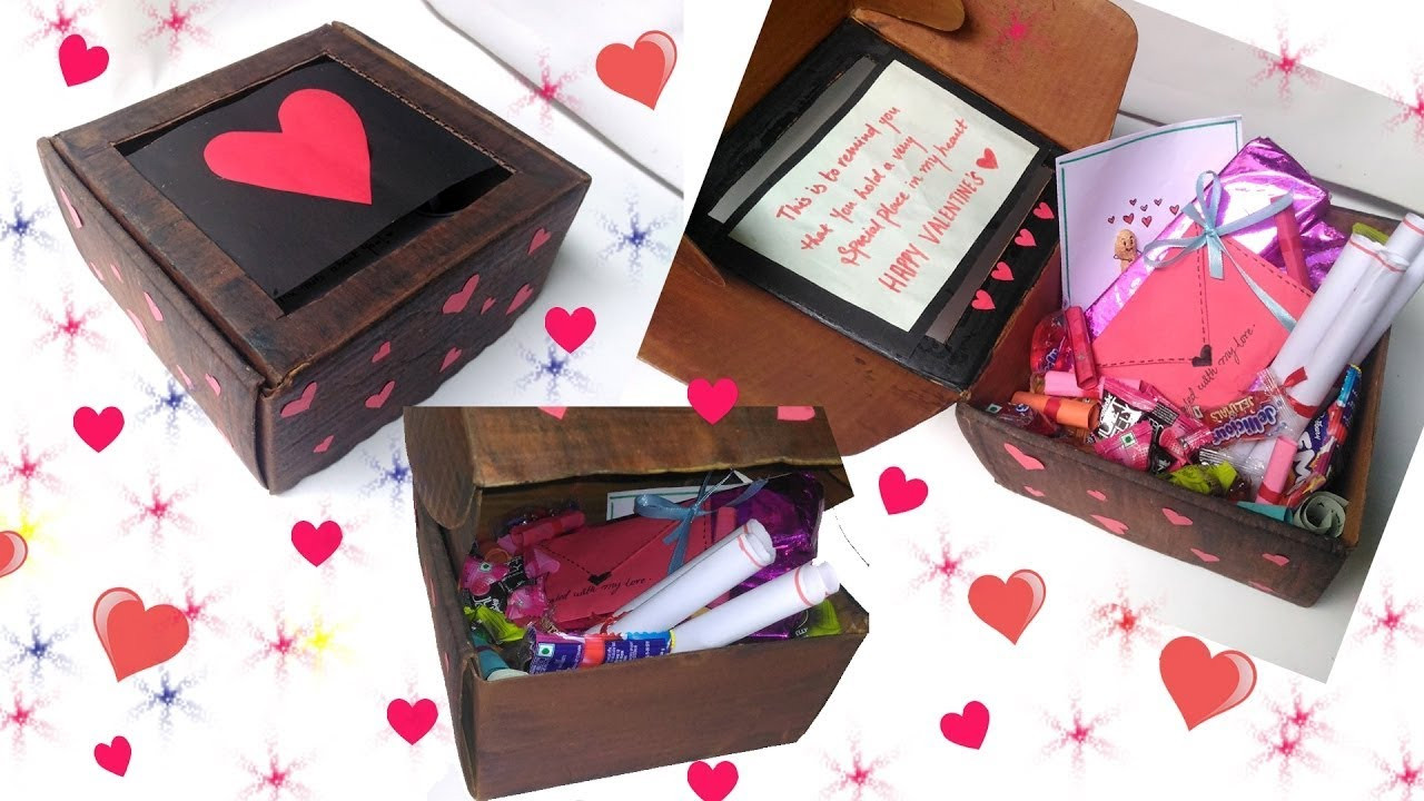 Cute Homemade Valentines Day Gifts
 CUTE VALENTINE S DAY BOX DIY t for Him & Her ️ ️