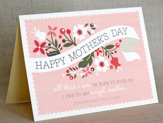Cute Mothers Day Card Ideas
 Mother s Day Card Printable