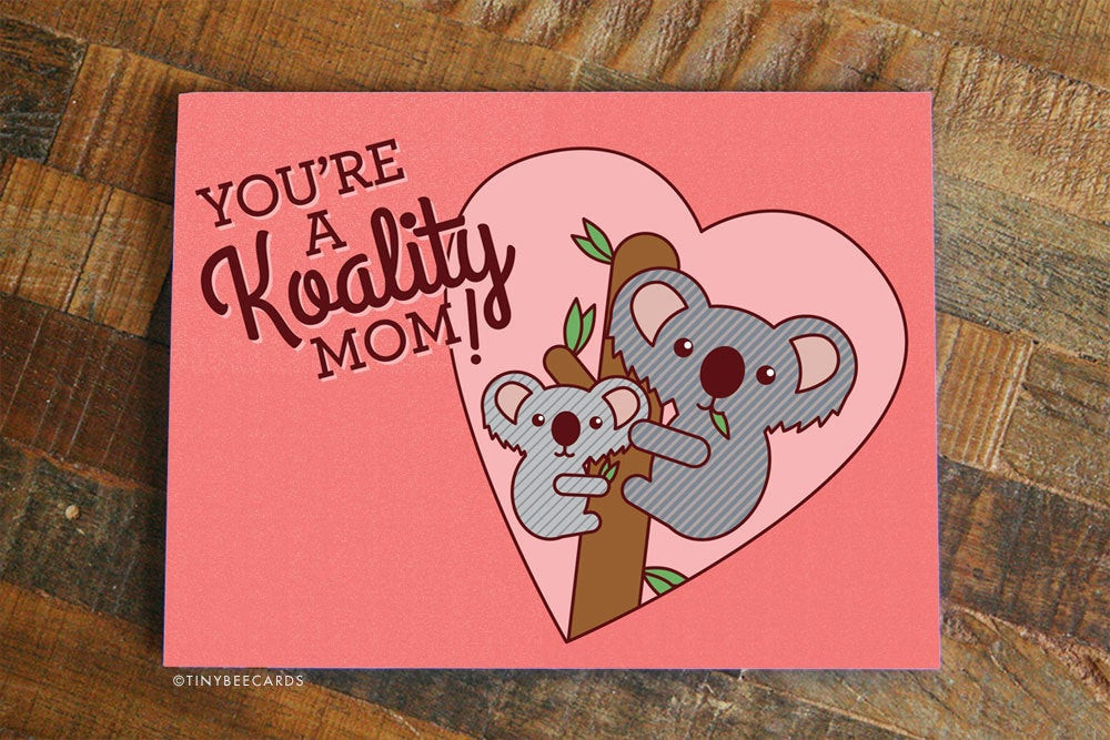 Cute Mothers Day Card Ideas
 Funny Mother s Day Card Koality Mom Card for
