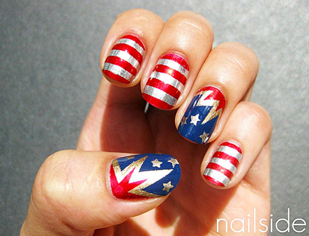 Diy 4th Of July Nails
 Red White And Cool Ideas For Your 4th of July Nails