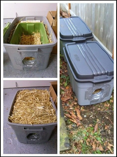 Diy Cat Shelter For Winter
 15 DIY Outdoor Cat Houses for Your Fur Babies