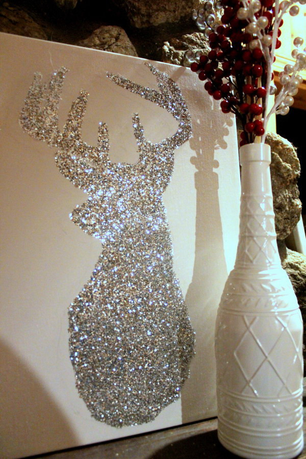 Diy Christmas Decor
 Awesome Glitter DIYs for Holiday Decoration