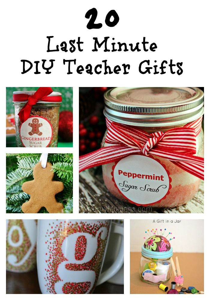 Diy Christmas Gift For Teacher
 20 Last Minute DIY Teacher Gifts diy ts