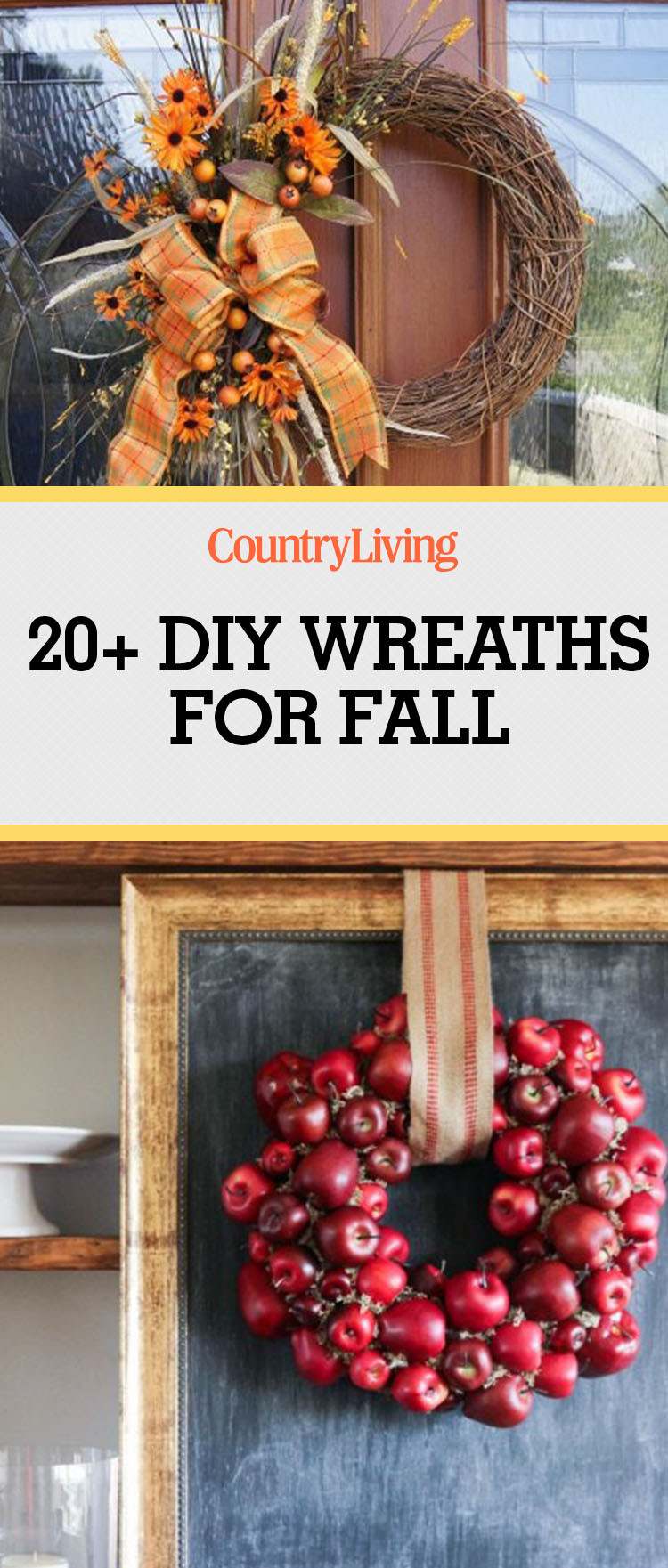 Diy Fall Wreath Ideas
 39 DIY Fall Wreaths Ideas for Autumn Wreath Crafts