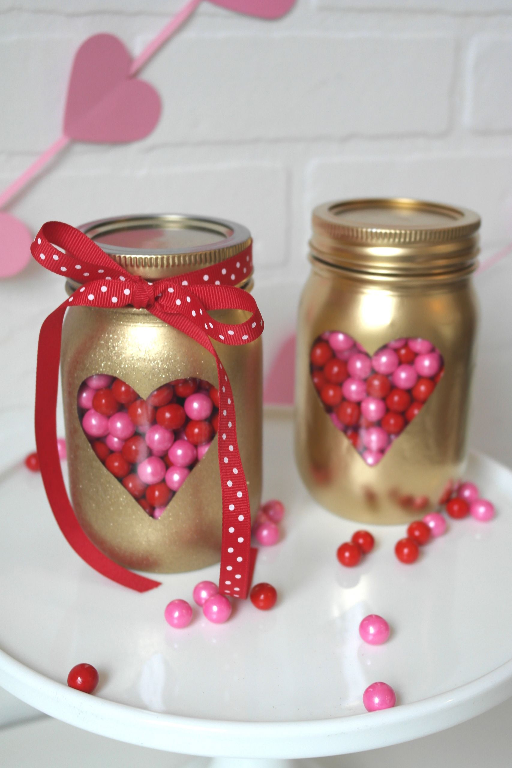 Diy Ideas For Valentines Day
 DIY Valentine s Day Mason Jars