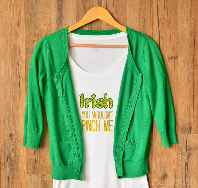 Diy St Patrick's Day Shirt
 DIY St Patricks Day Shirt