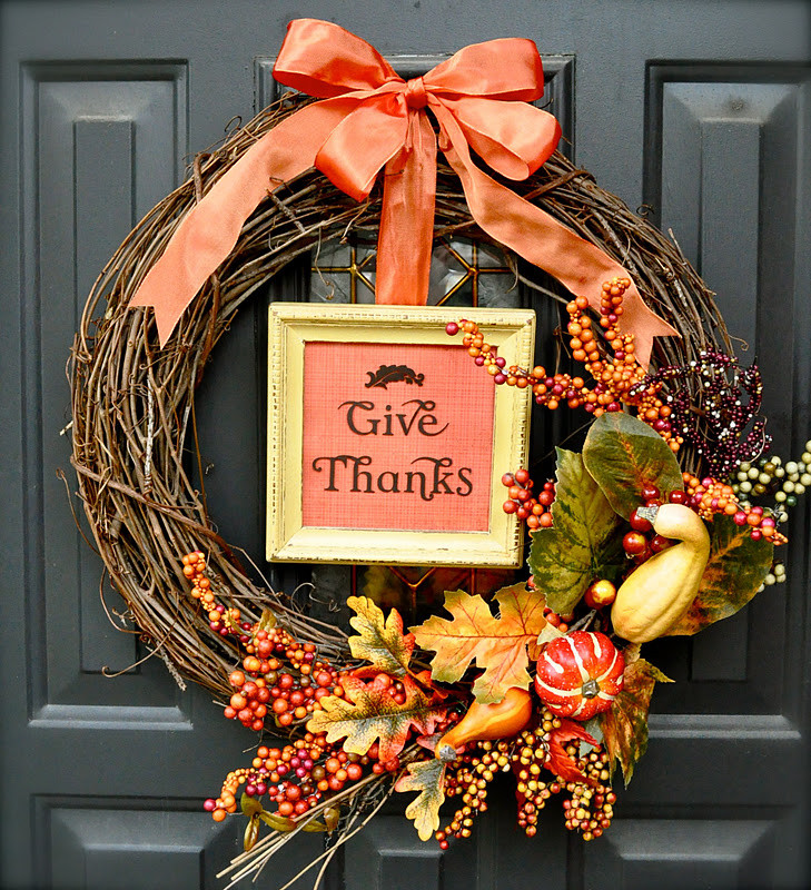 Diy Thanksgiving Wreaths
 31 DIY Fall Wreath Ideas