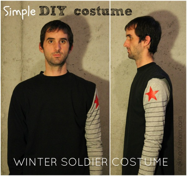 Diy Winter Soldier Costume
 Simple DIY Winter Sol r Costume