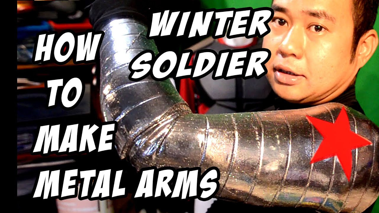 Diy Winter Soldier Costume
 How to Make Winter Sol r Metal Arm DiY Cosplay Costume