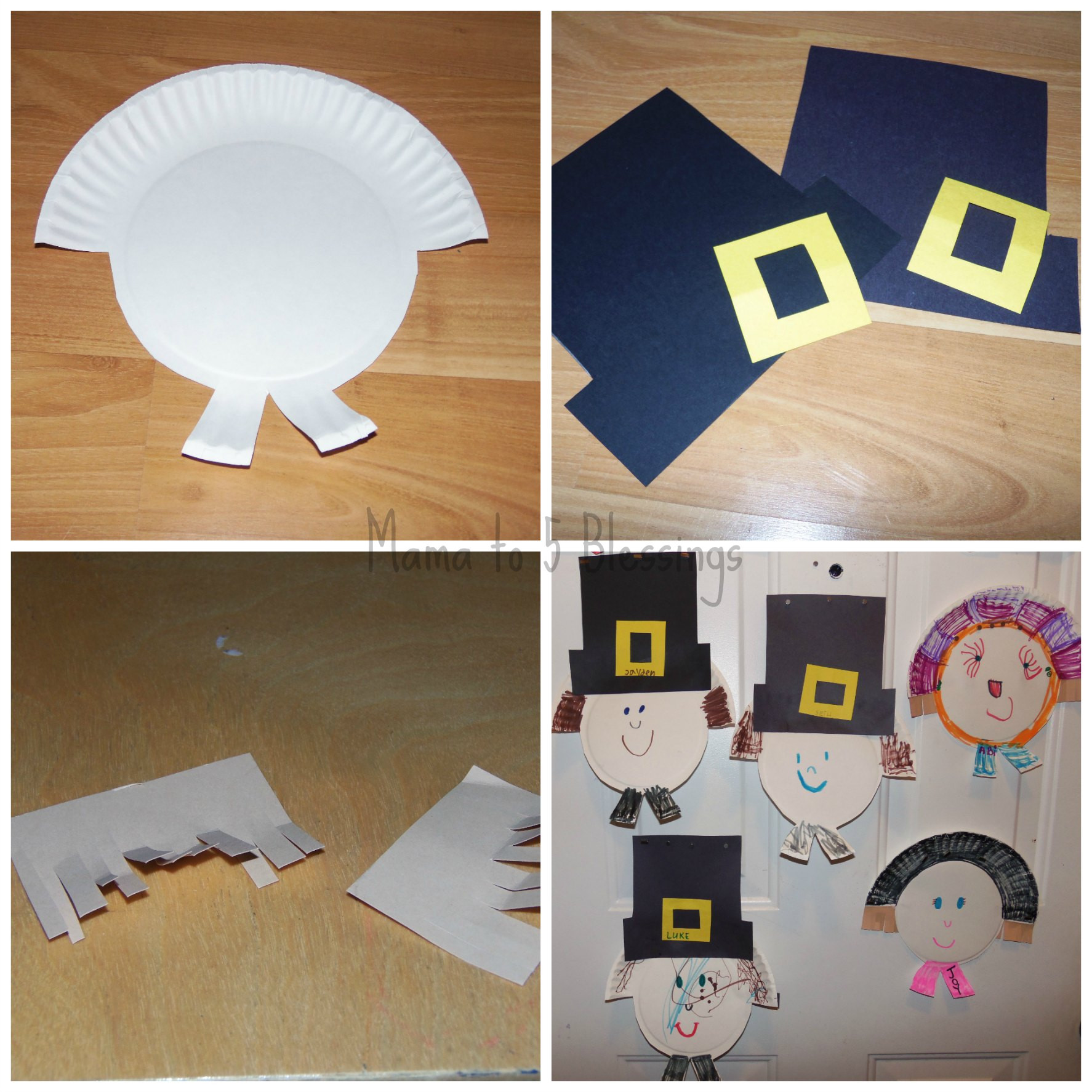 Dltk Thanksgiving Crafts
 Paper Plate Pilgrim & Paper Plate Pilgrim Craft Sc 1 St