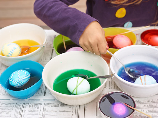 Dyeing Easter Eggs With Food Coloring
 How to Dye Easter Eggs Real Simple