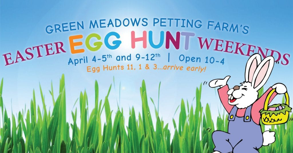 Easter 2020 Activities
 Easter Banner 2020 Green Meadows Petting Farm
