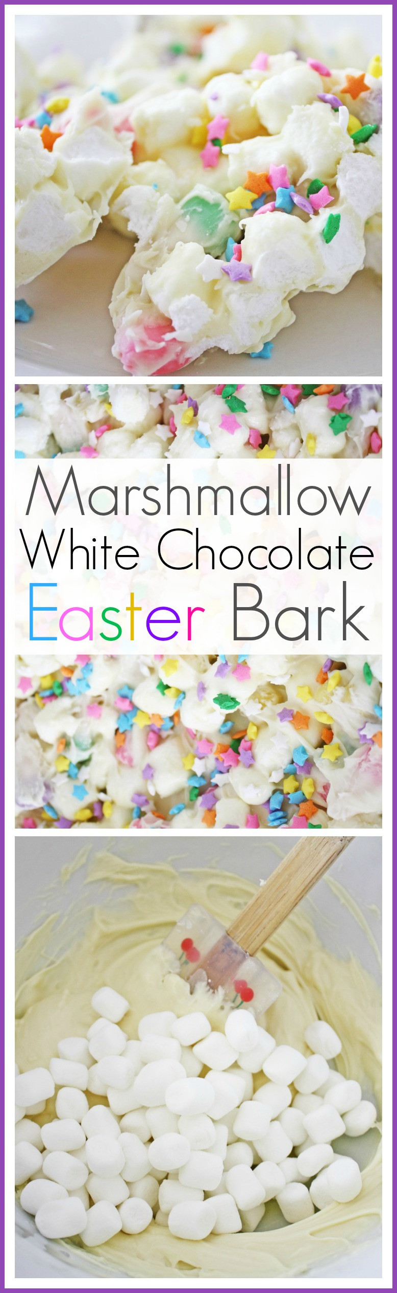 Easter Bark Recipe
 Marshmallow White Chocolate Bark Recipe