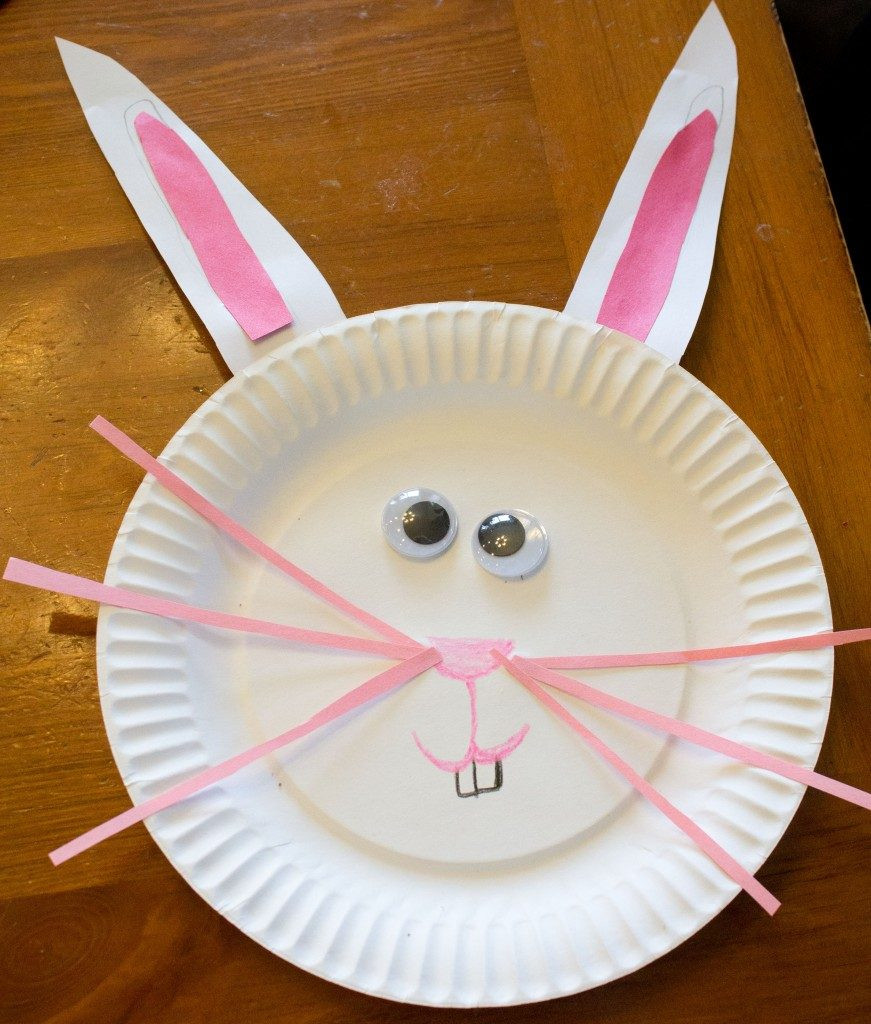 Easter Bunny Crafts For Toddlers
 Paper Plate Easter Bunny Craft Great for Toddlers and